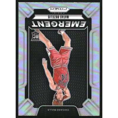 2024-25 Panini Prizm Emergent Prizms Silver #7 Matas Buzelis