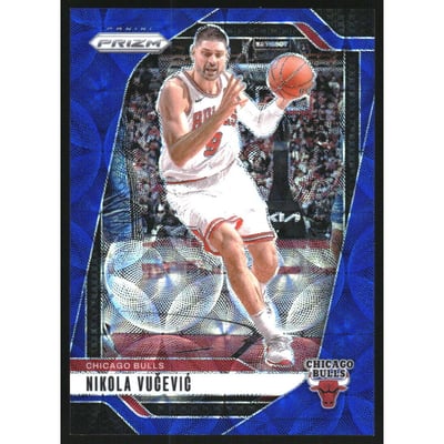 2024-25 Panini Prizm Prizms Choice Blue #216 Nikola Vucevic