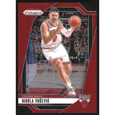 2024-25 Panini Prizm Prizms Red #216 Nikola Vucevic