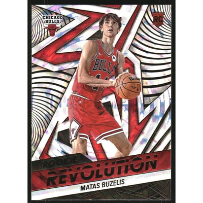 2024-25 Panini Revolution Rookie Revolution Fractal #14 Matas Buzelis