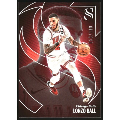 2024-25 Panini Silhouette Holo Silver #26 Lonzo Ball