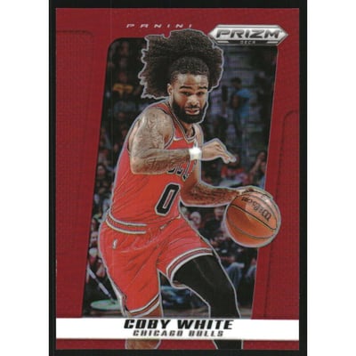 2024-25 Prizm Deca Prizms Red #42 Coby White
