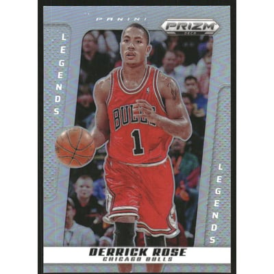2024-25 Prizm Deca Prizms Silver #231 Derrick Rose LEG