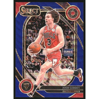 2024-25 Select Blue Wave Prizms #238 Josh Giddey