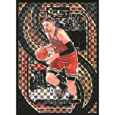 2024-25 Select Bronze Checker Prizms #117 Nikola Vucevic