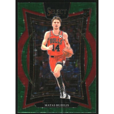 2024-25 Select Green Stars Prizms #70 Matas Buzelis