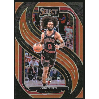 2024-25 Select Orange Prizms #126 Coby White