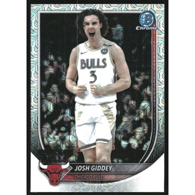 2025-26 Bowman Chrome Mojo Refractors #BCV72 Josh Giddey