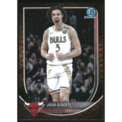 2025-26 Bowman Chrome Reptilian Refractors #BCV72 Josh Giddey