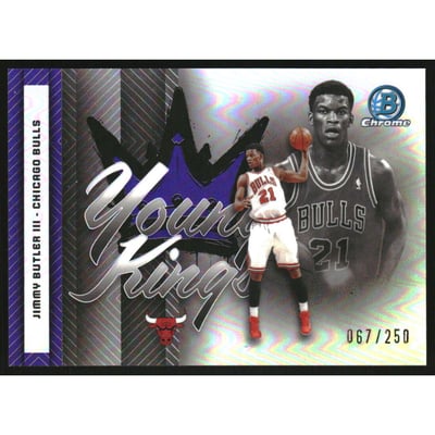 2025-26 Bowman Chrome Young Kings Purple Refractors #YK11 Jimmy Butler III