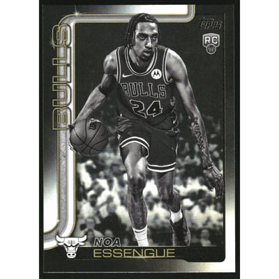 2025-26 Topps Blackout #212 Noa Essengue