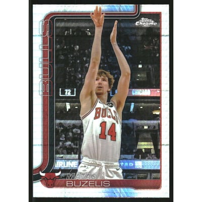 2025-26 Topps Chrome Prism Refractors #231 Matas Buzelis