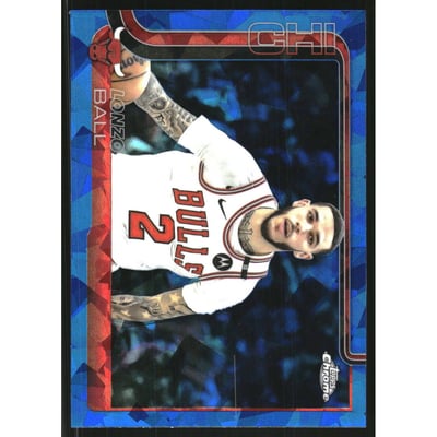 2025-26 Topps Chrome Sapphire #38 Lonzo Ball