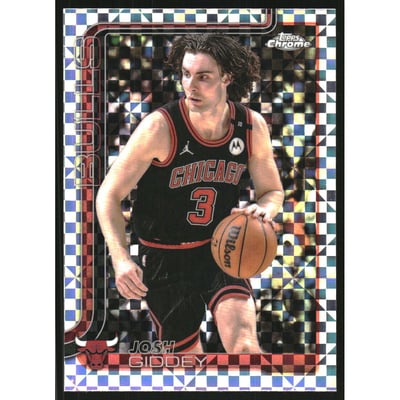 2025-26 Topps Chrome X-Fractors #48 Josh Giddey