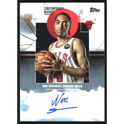 2025-26 Topps Contemporary Marks #CMNE Noa Essengue