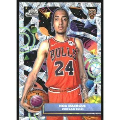 2025-26 Topps Cosmic Chrome Nucleus Refractors #70 Noa Essengue