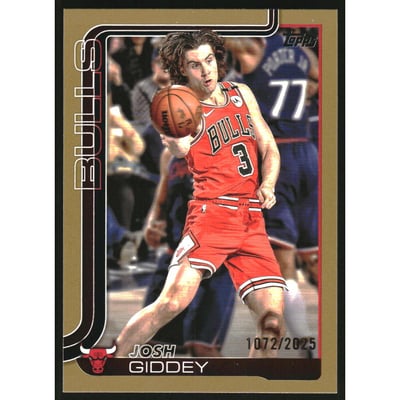 2025-26 Topps Gold #35 Josh Giddey