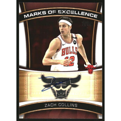 2025-26 Topps Marks of Excellence #MEZC Zach Collins