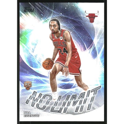 2025-26 Topps No Limit Rainbow Foilboard #NL12 Noa Essengue