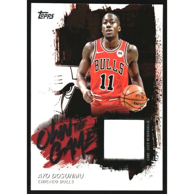 2025-26 Topps Own the Game #OTGAAD Ayo Dosunmu