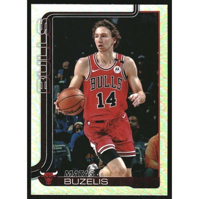2025-26 Topps Rainbow Foilboard #37 Matas Buzelis