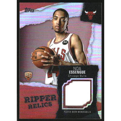 2025-26 Topps Retail Ripper Relics #RRNE Noa Essengue