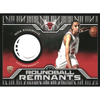 2025-26 Topps Rookie Roundball Remnants #RRRNE Noa Essengue