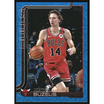 2025-26 Topps Sandglitter Blue #37 Matas Buzelis