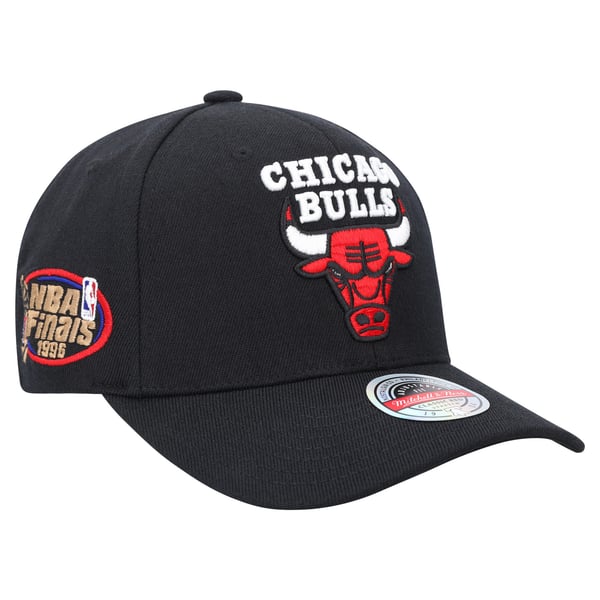 Mitchell & Ness Chicago Bulls 'Woven Logo Cord' Deadstock Snapback Bla Mitchell & Ness Chicago Bulls 'Woven Logo Cord' Deadstock Snapback Bla