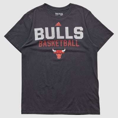 Chicago Bulls Adidas 2010s T-shirt - Black - S by Fanatics Real Vintage