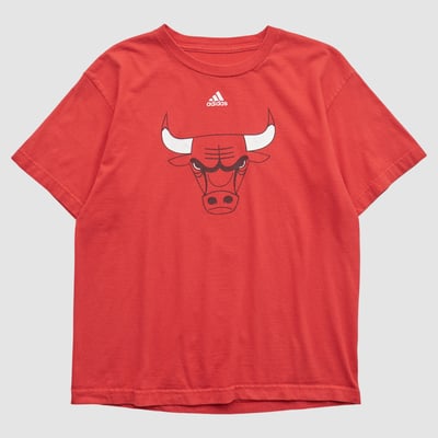 Chicago Bulls Adidas 2010s T-shirt - Red - S by Fanatics Real Vintage