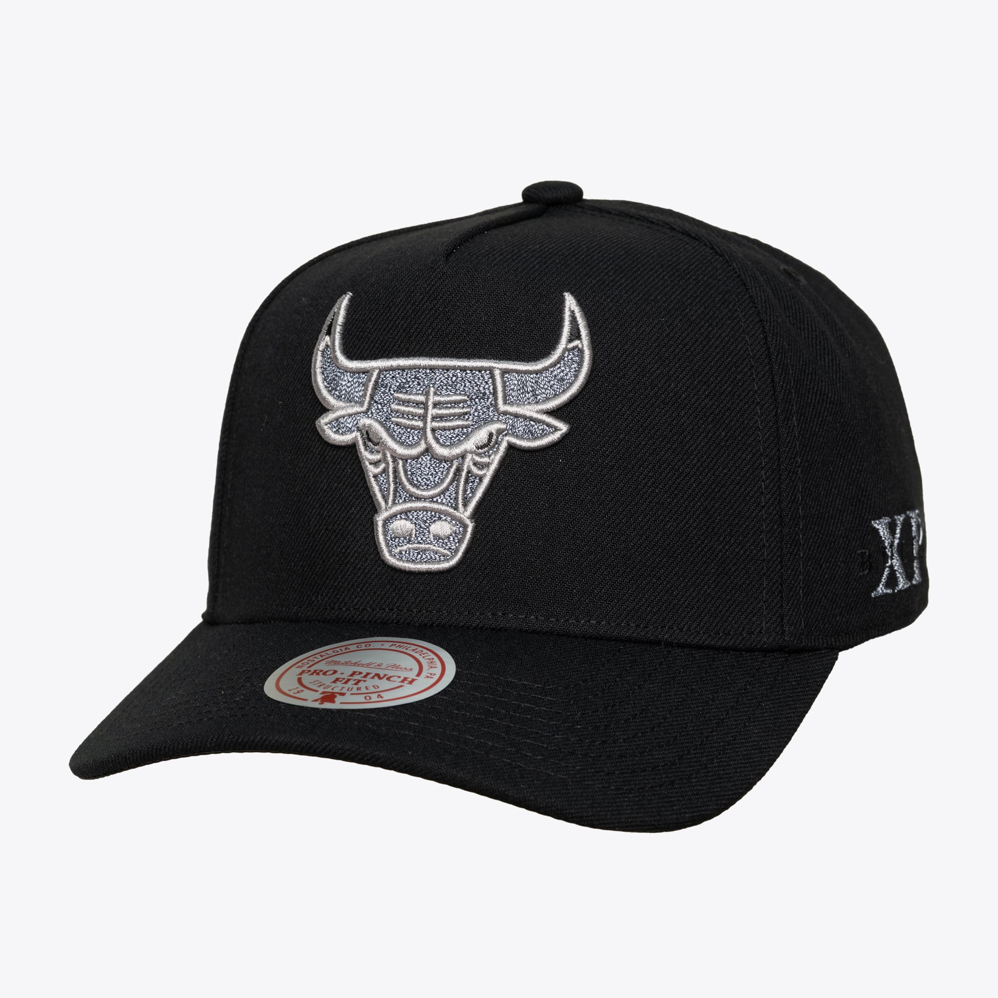 Chicago Bulls Black Core XI Pro Pinch Snapback Hat