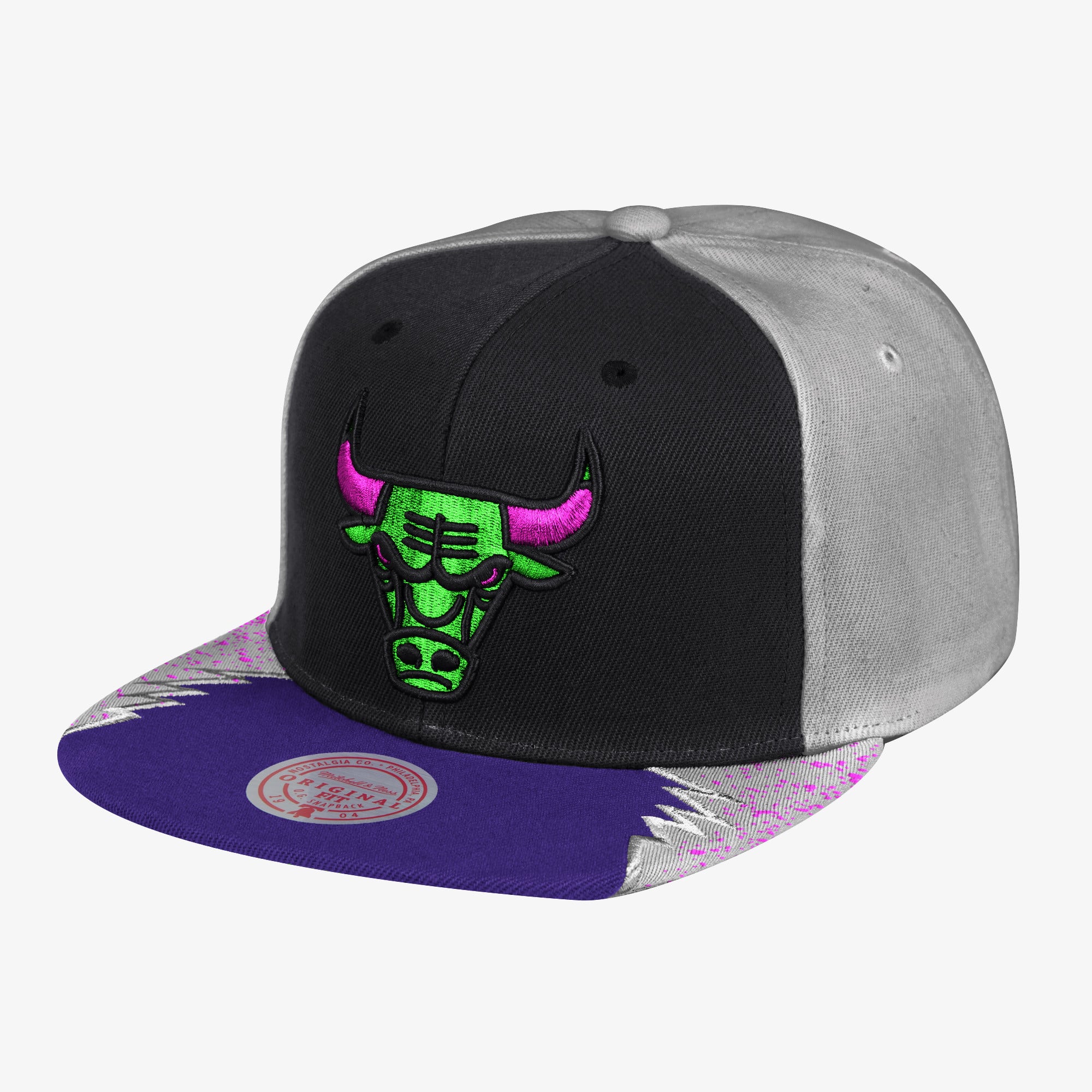 Chicago Bulls Black Day Five Snapback Hat