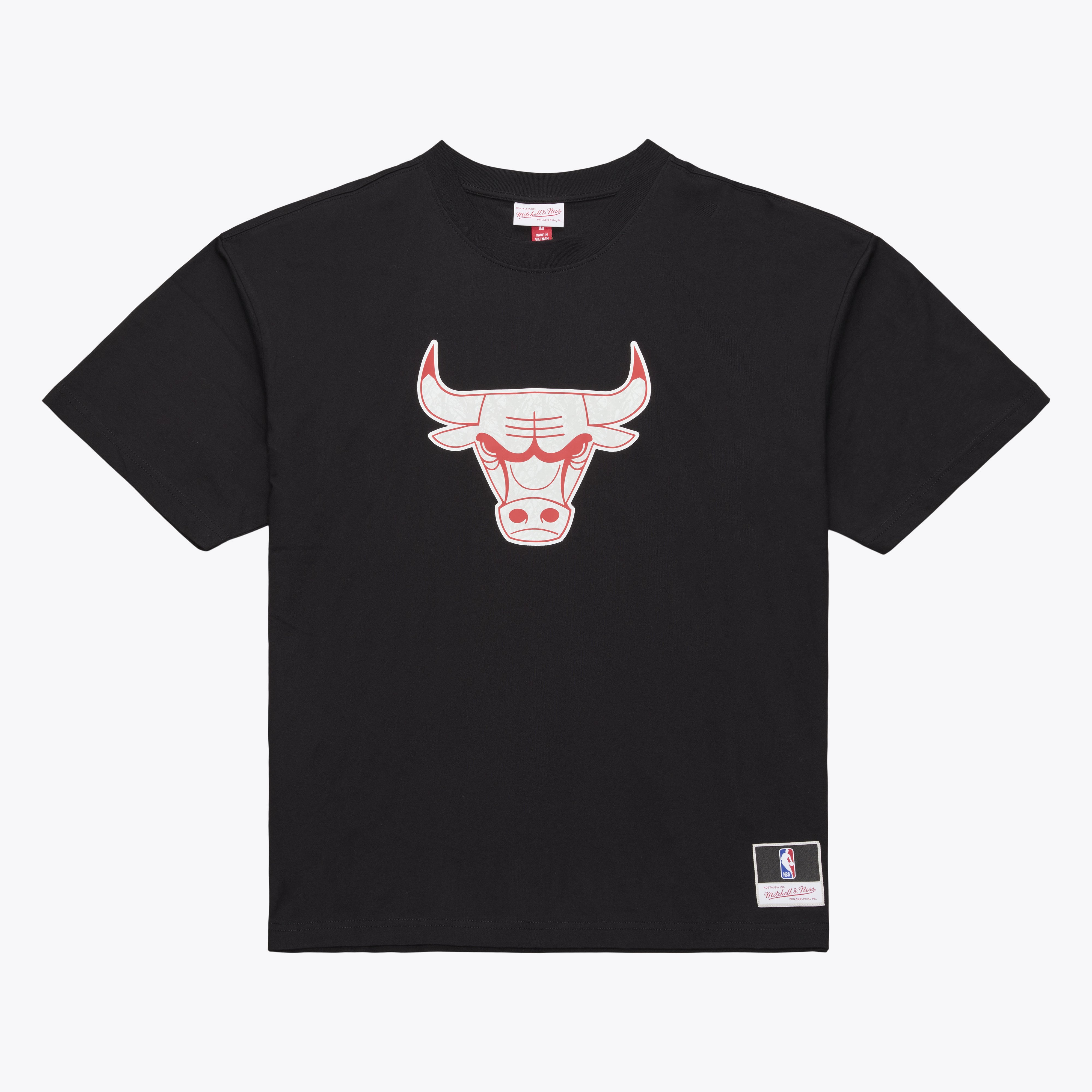 Chicago Bulls Black Ghosted T-Shirt