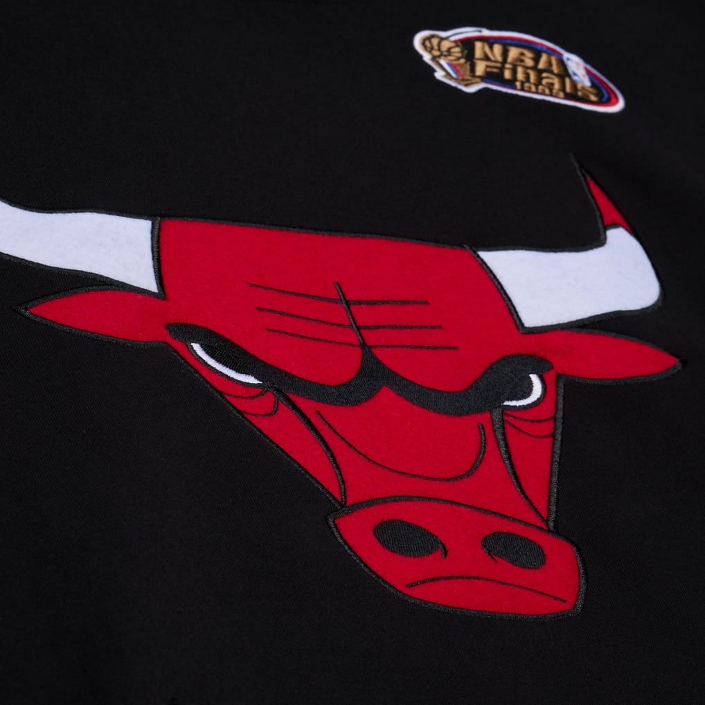 Chicago Bulls Black Playoff Win Fleece Hoodie