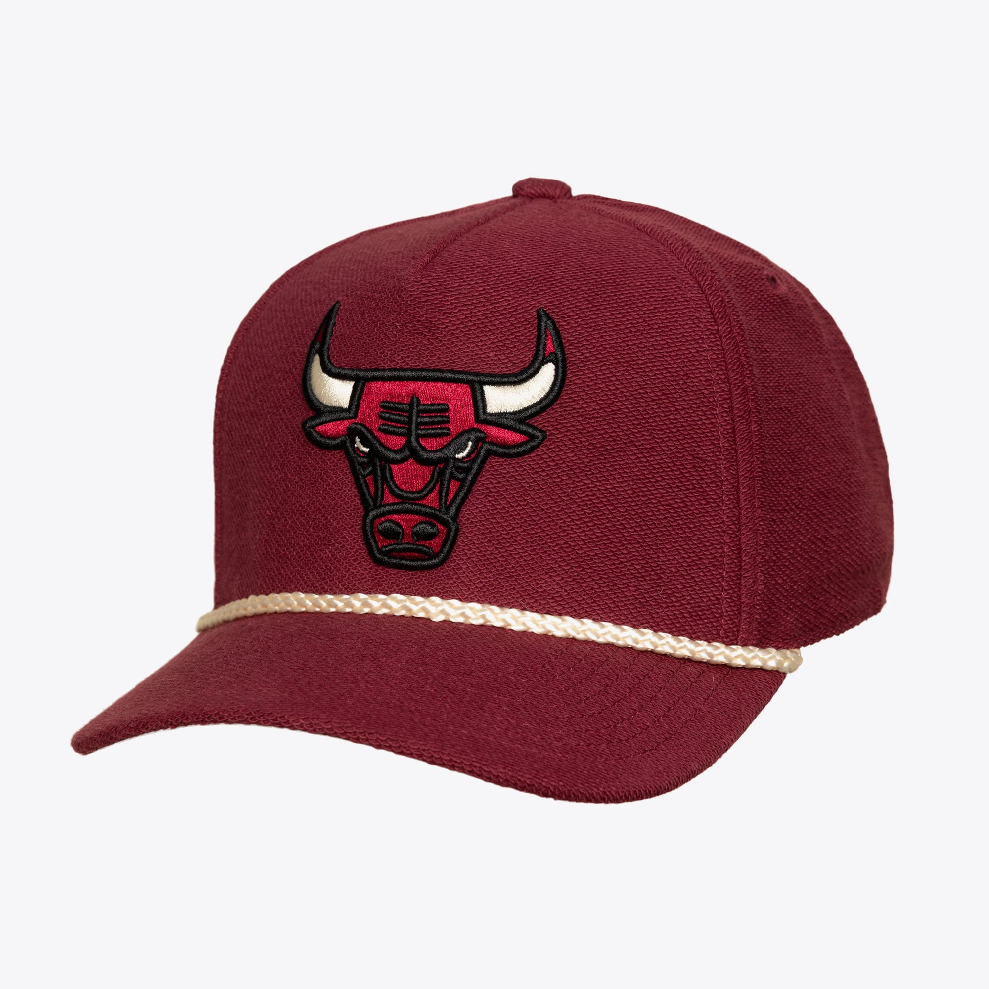 Chicago Bulls Burgundy Heritage Hues Pro Pinch Snapback Hat