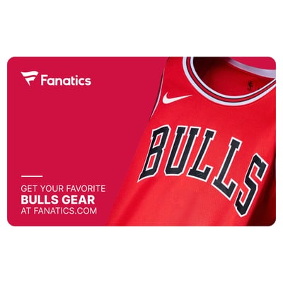 Chicago Bulls Fanatics eGift Card ($10 - $500)