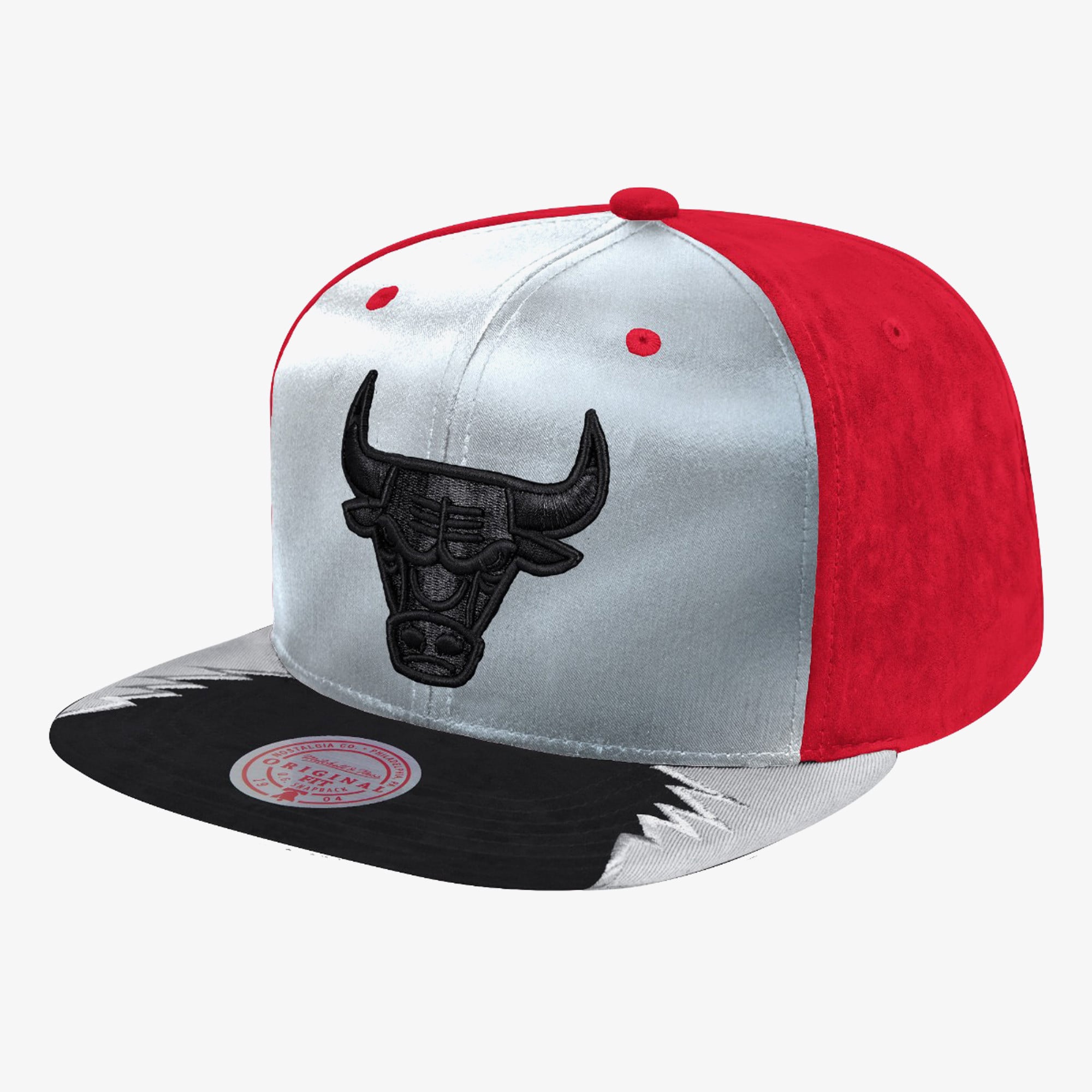Chicago Bulls Gray Day Five Snapback Hat