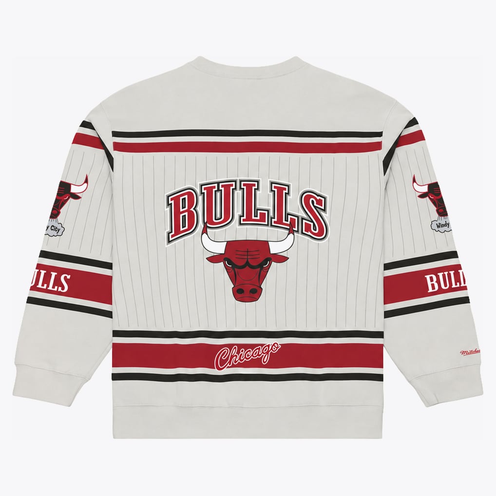 Chicago Bulls Gray Too Maxxed Fleece Sweatshirt