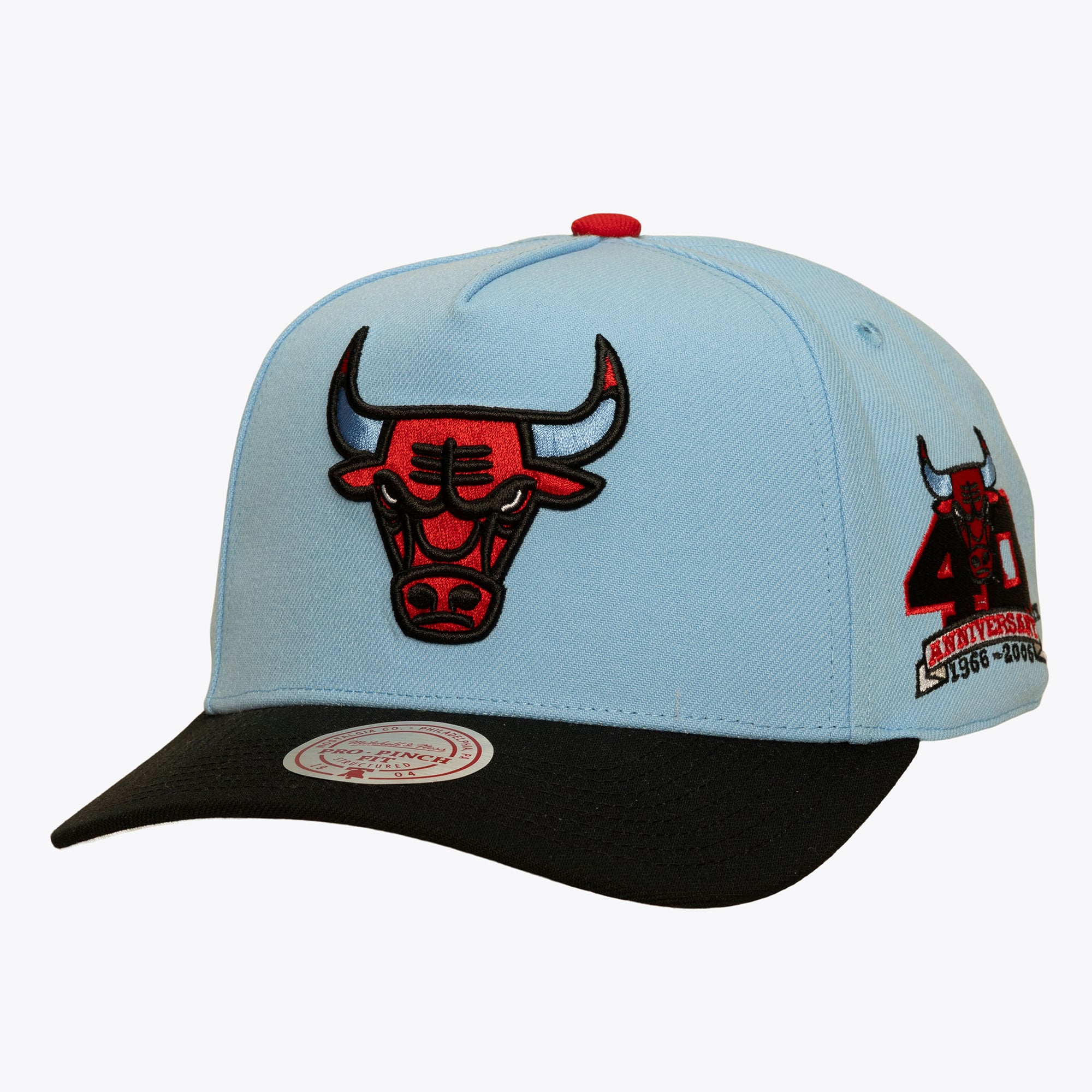 Chicago Bulls Light Blue/Black In the City Pro Pinch Snapback Hat