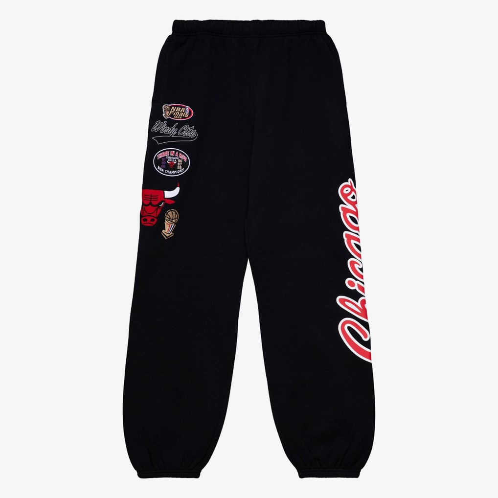 シカゴ・ブルズ ミッチェル＆ネス チャンプシティフリースジョガー 