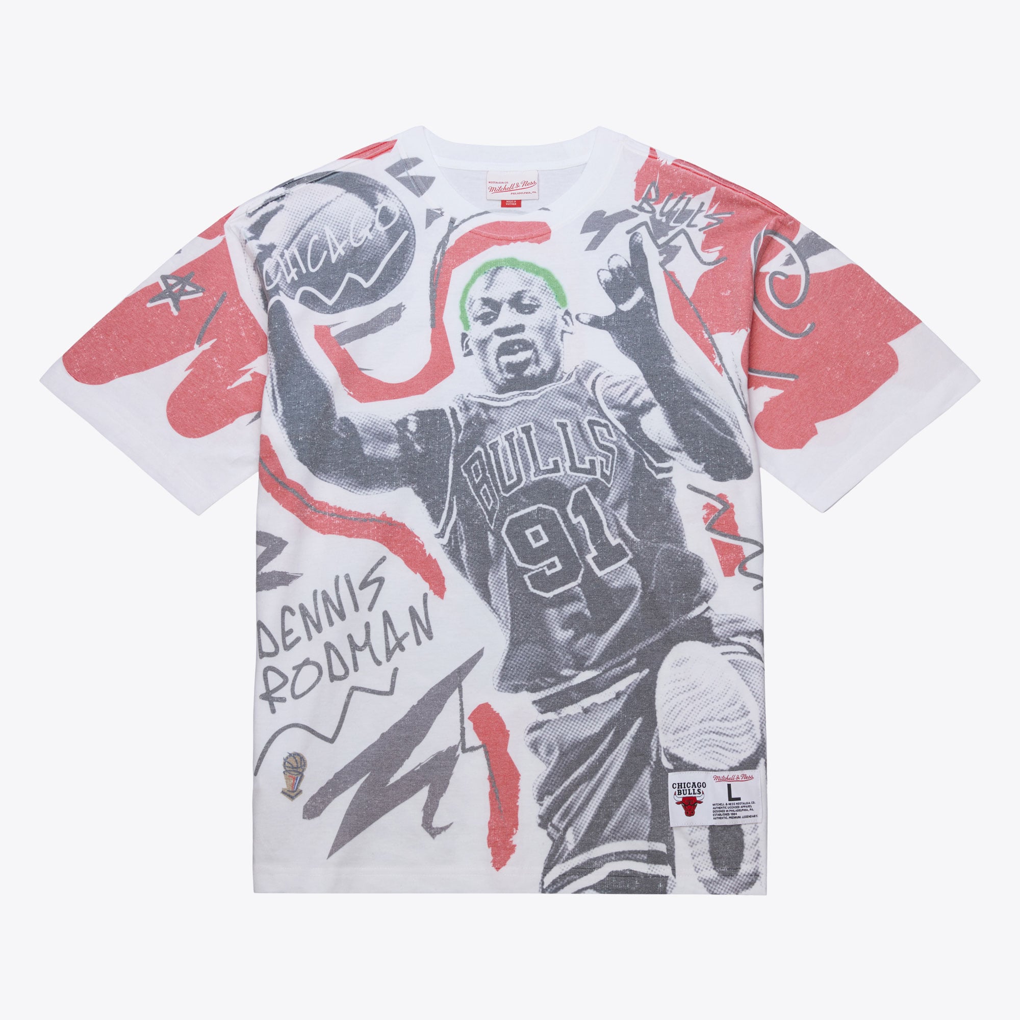 ロッドマン Tシャツ Mサイズ デッドストック NBA 