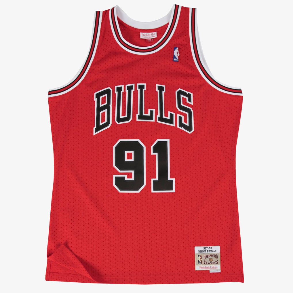 Mitchell & Ness シカゴ・ブルズ デニス・ロッドマン 1997/98 