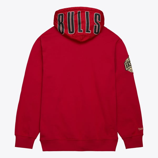 Mitchell & Ness シカゴ・ブルズ チームOG 2.0 フリース フーディー 