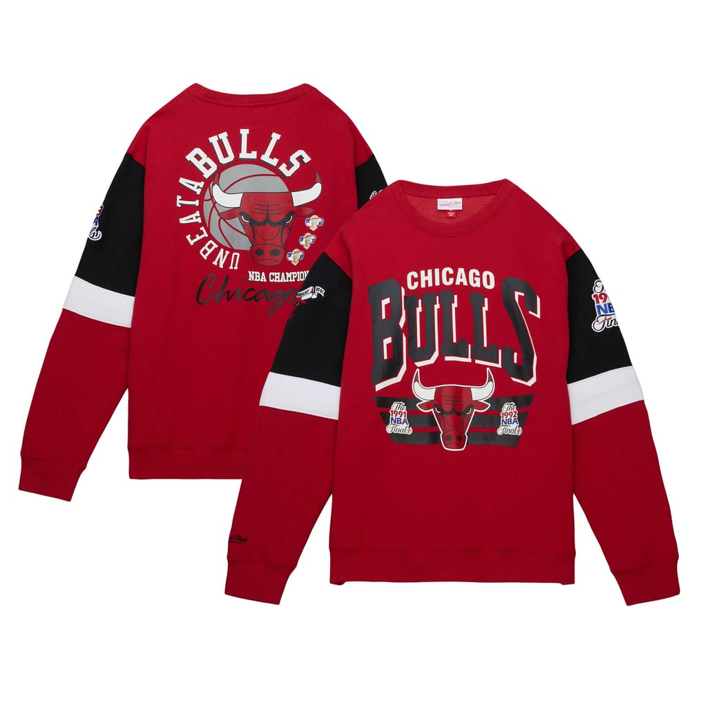 Mitchell & Ness シカゴ・ブルズ NBA オールオーバー クルースウェット