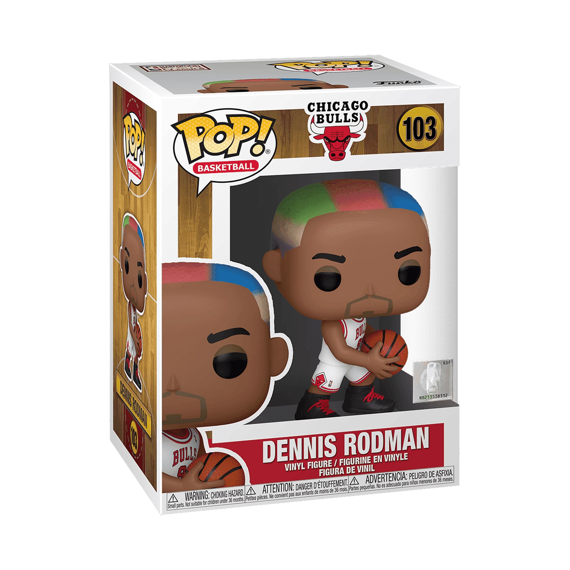 シカゴ・ブルズのNBAレジェンド POP! - デニス・ロッドマン