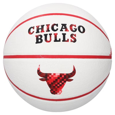 Chicago Bulls NBA Team Pixel Basketball