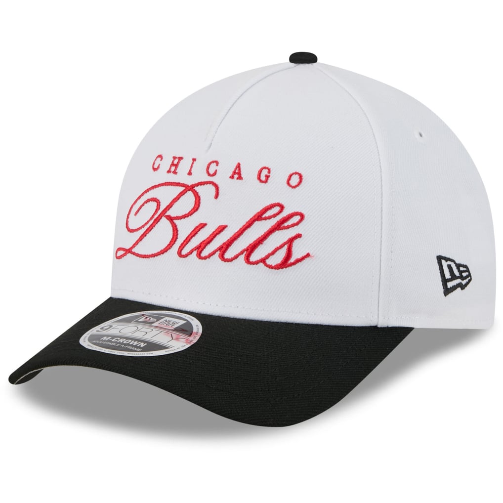 New Era シカゴ・ブルズ 2025年 ドラフト 9FORTY Mクラウン キャップ