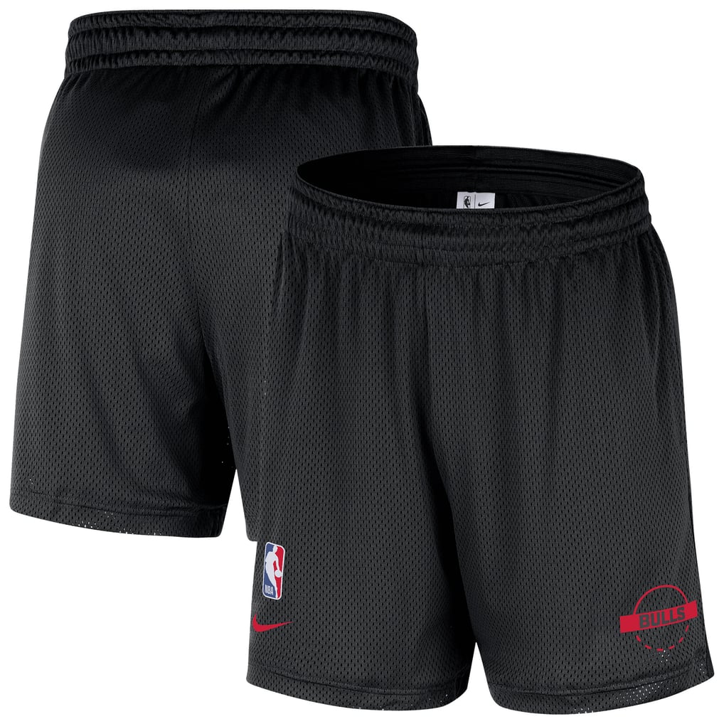 シカゴ ブルズ ナイキ メッシュ ショートパンツ - メンズ Nike NBA メッシュ ショートパンツ ブラック