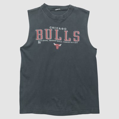 Chicago Bulls Pro Player 90s Tank - Black - S by Fanatics Real Vintage